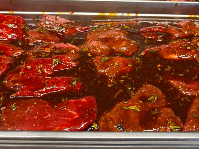 Braise Tigre qui pleure en marinade